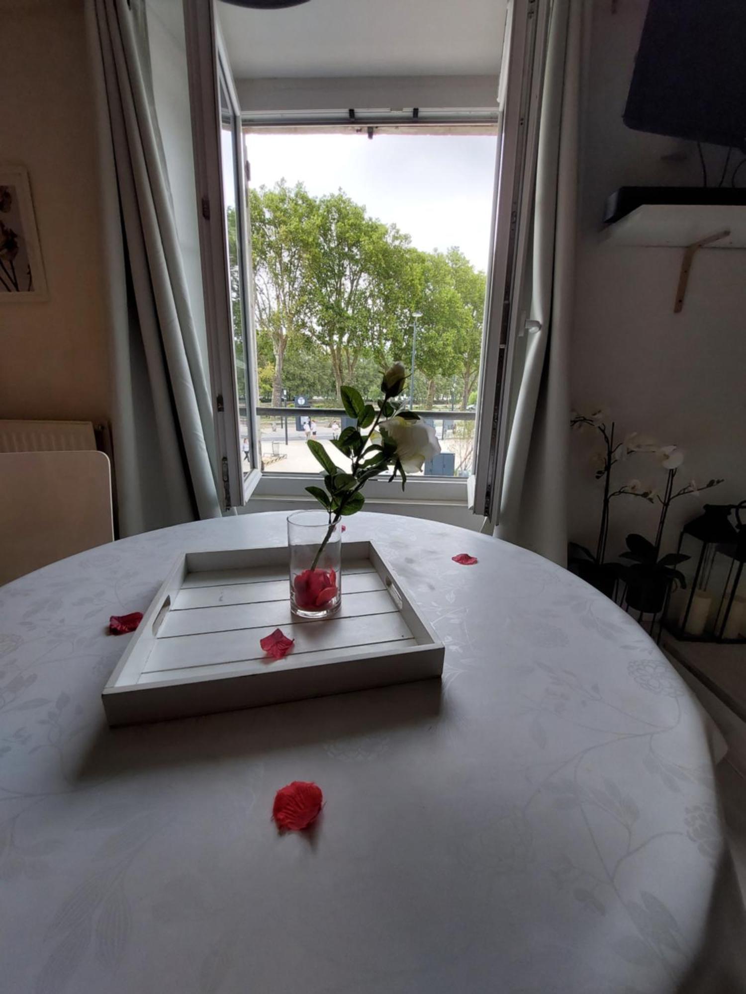 Suite luxe love room jacuzzi spa coeur de Maine Angers Extérieur photo
